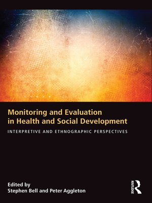 cover image of Monitoring and Evaluation in Health and Social Development
